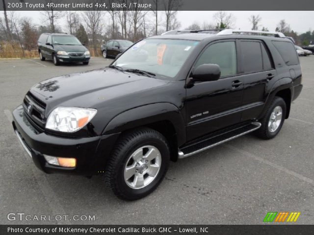 2003 Toyota 4Runner Limited 4x4 in Black