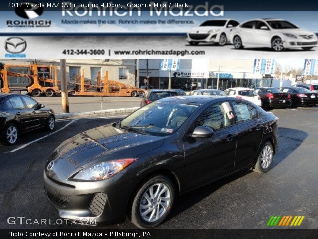 2012 Mazda MAZDA3 i Touring 4 Door in Graphite Mica