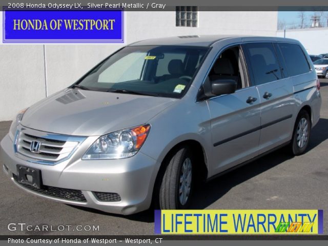 2008 Honda Odyssey LX in Silver Pearl Metallic