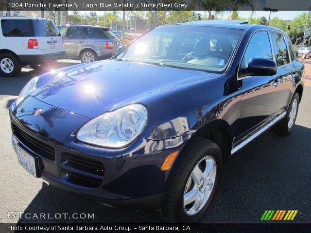 2004 Porsche Cayenne S in Lapis Blue Metallic