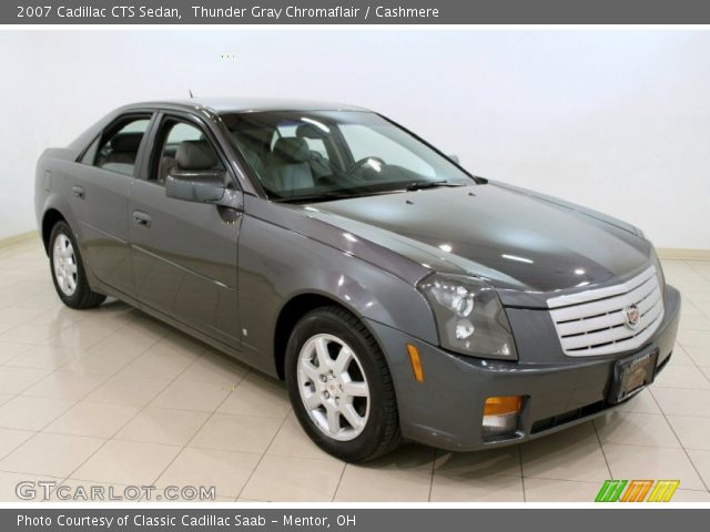 2007 Cadillac CTS Sedan in Thunder Gray Chromaflair