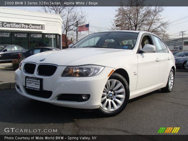 2009 BMW 3 Series 328xi Sedan in Alpine White