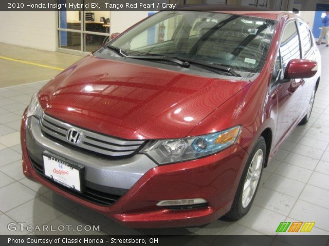 2010 Honda Insight Hybrid EX in Tango Red Pearl