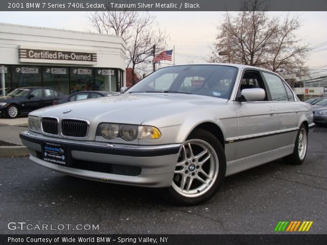 2001 Black bmw 740il