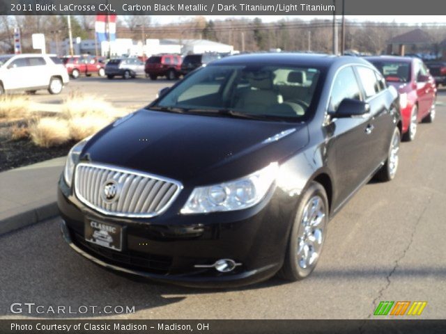 2011 Buick LaCrosse CXL in Carbon Black Metallic