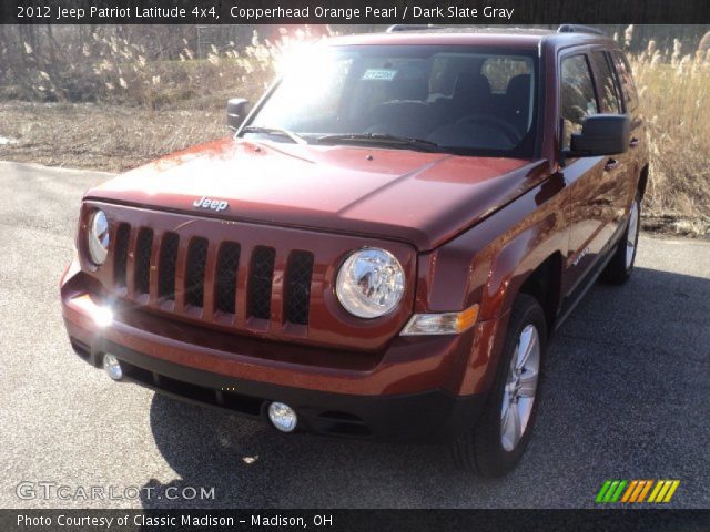 2012 Jeep Patriot Latitude 4x4 in Copperhead Orange Pearl