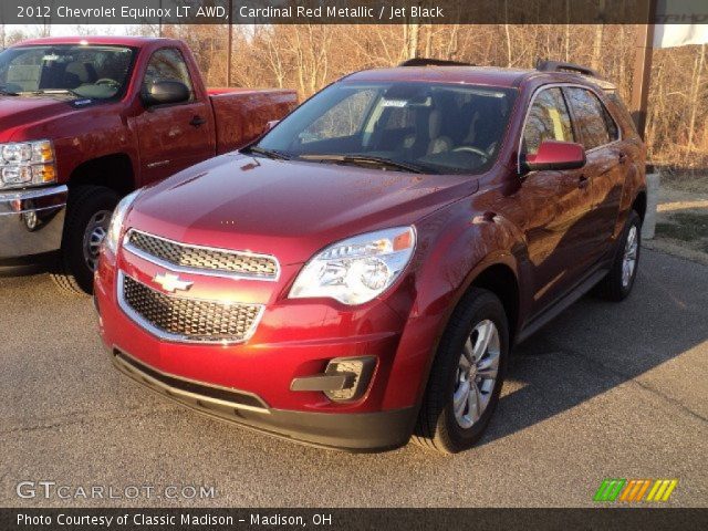 2012 Chevrolet Equinox LT AWD in Cardinal Red Metallic