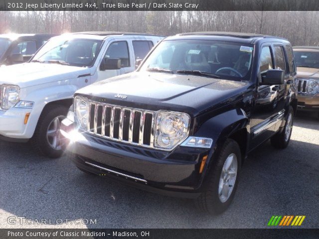 2012 Jeep Liberty Limited 4x4 in True Blue Pearl