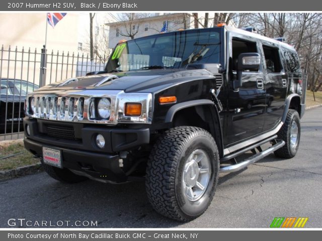 2007 Hummer H2 SUV in Black