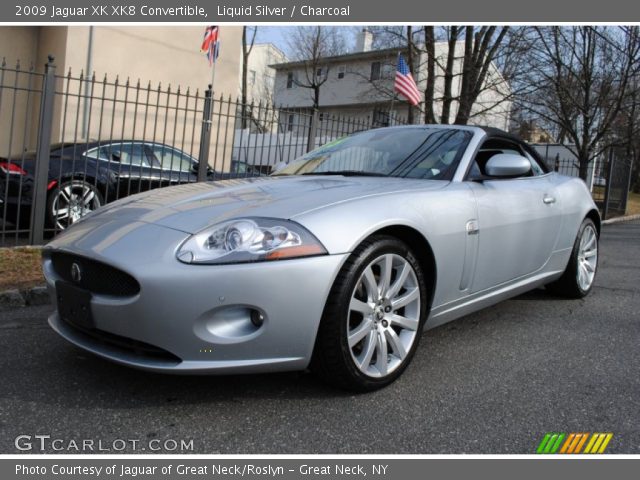 2009 Jaguar XK XK8 Convertible in Liquid Silver