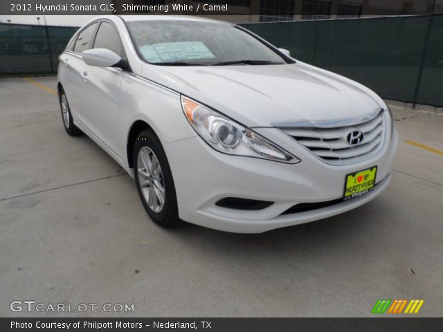 2012 Hyundai Sonata GLS in Shimmering White