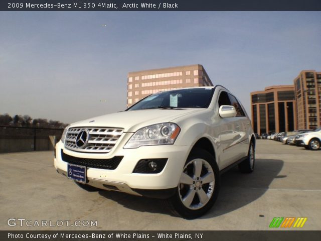 2009 Mercedes-Benz ML 350 4Matic in Arctic White
