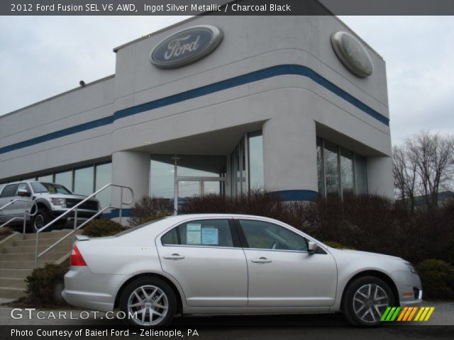 2012 Ford Fusion SEL V6 AWD in Ingot Silver Metallic