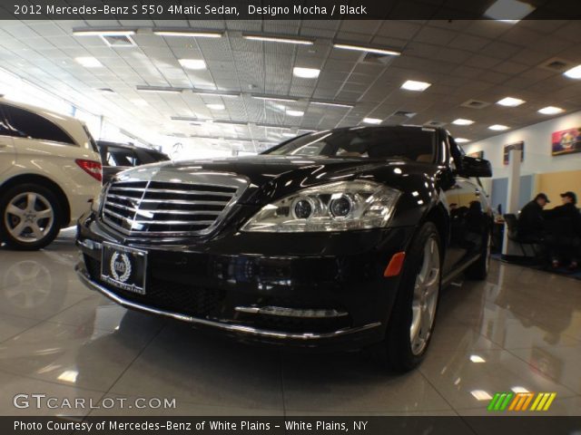 2012 Mercedes-Benz S 550 4Matic Sedan in Designo Mocha