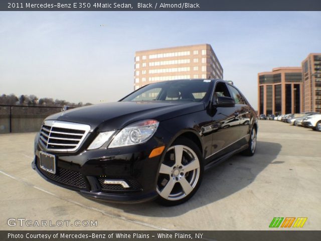 2011 Mercedes-Benz E 350 4Matic Sedan in Black