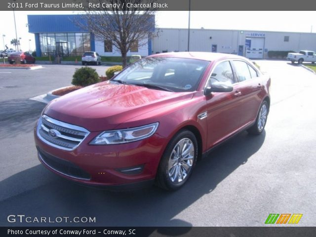 2011 Ford Taurus Limited in Red Candy