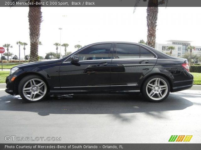 2010 Mercedes-Benz C 300 Sport in Black