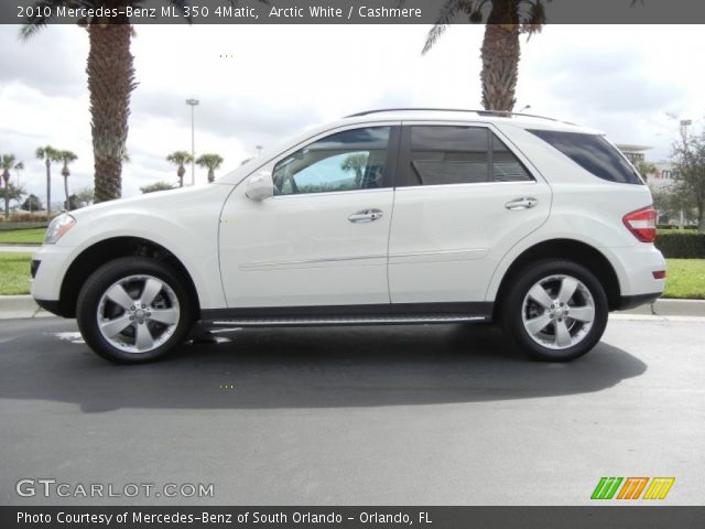 2010 Mercedes-Benz ML 350 4Matic in Arctic White