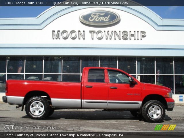2003 Dodge Ram 1500 SLT Quad Cab 4x4 in Flame Red