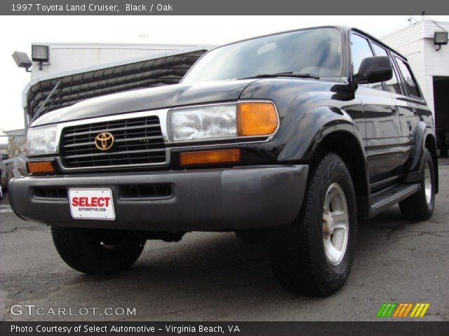 1997 Toyota Land Cruiser  in Black