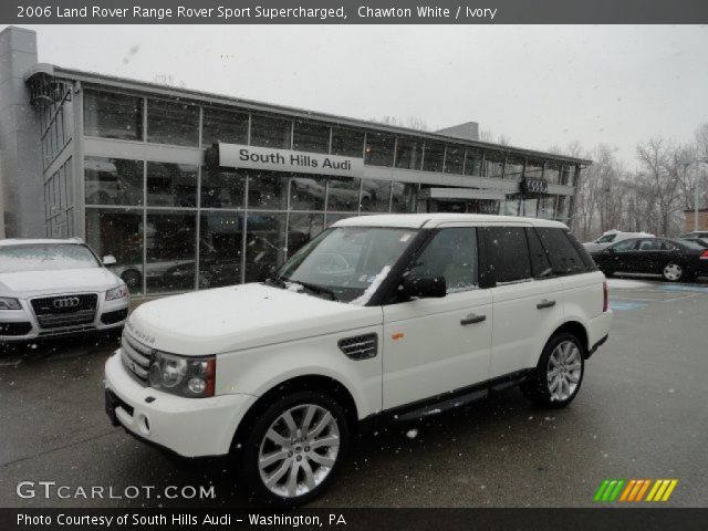 2006 Land Rover Range Rover Sport Supercharged in Chawton White