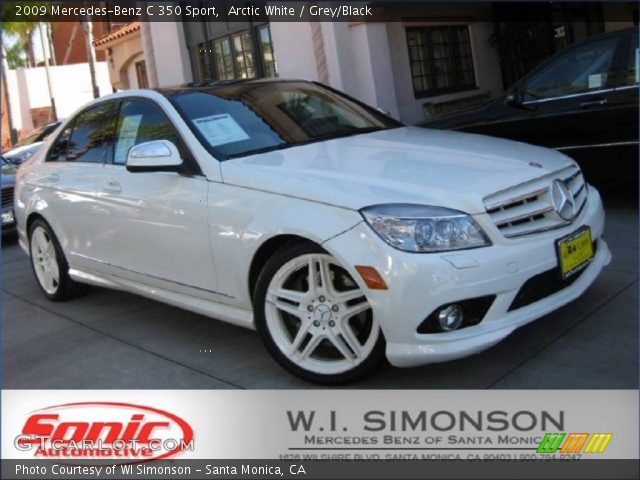 2009 Mercedes-Benz C 350 Sport in Arctic White