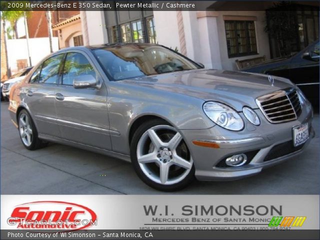 2009 Mercedes-Benz E 350 Sedan in Pewter Metallic