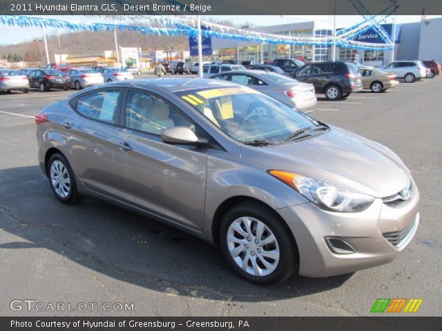 2011 Hyundai Elantra GLS in Desert Bronze