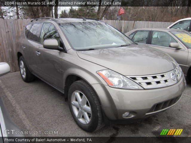 2004 Nissan Murano SE AWD in Polished Pewter Metallic