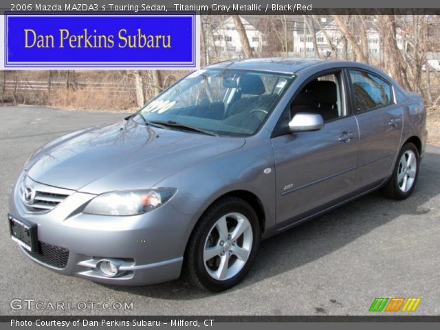 2006 Mazda MAZDA3 s Touring Sedan in Titanium Gray Metallic