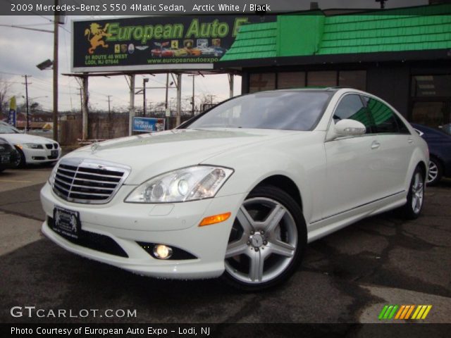 2009 Mercedes-Benz S 550 4Matic Sedan in Arctic White