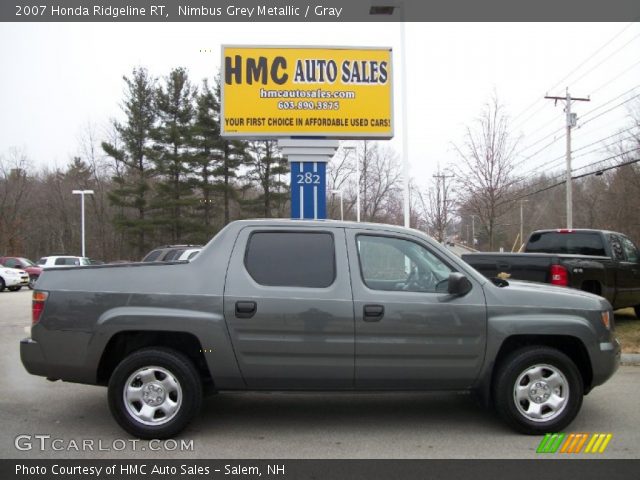 2007 Honda Ridgeline RT in Nimbus Grey Metallic