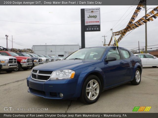 2009 Dodge Avenger SXT in Deep Water Blue Pearl