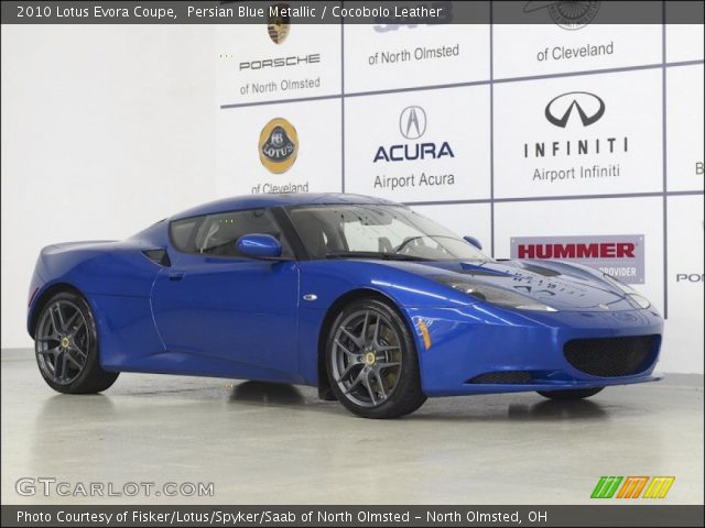 2010 Lotus Evora Coupe in Persian Blue Metallic