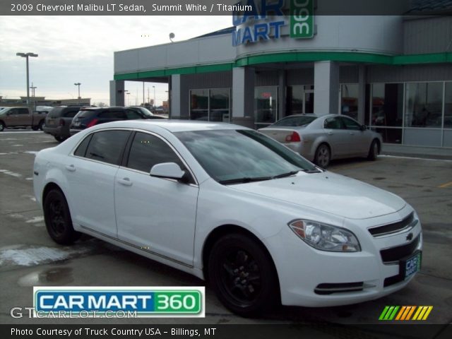 2009 Chevrolet Malibu LT Sedan in Summit White