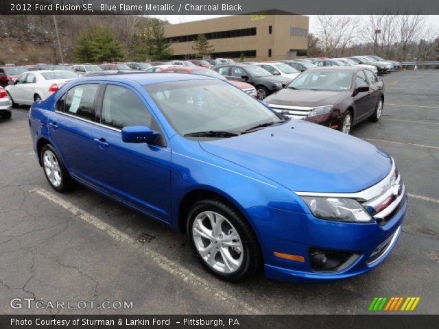 2012 Ford Fusion SE in Blue Flame Metallic