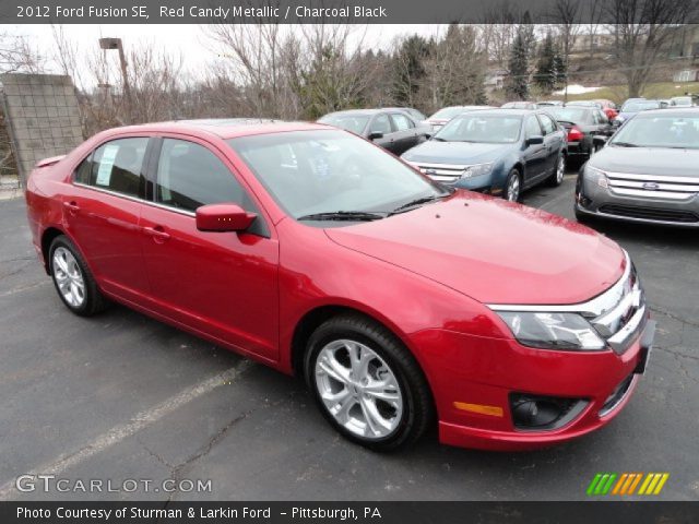2012 Ford Fusion SE in Red Candy Metallic