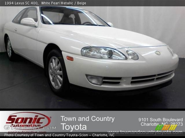 1994 Lexus SC 400 in White Pearl Metallic