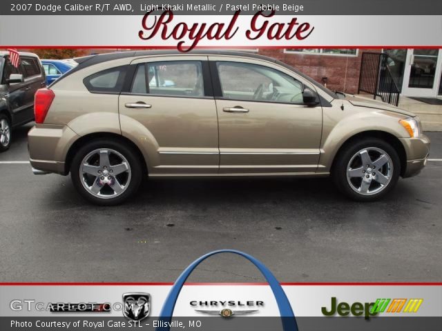2007 Dodge Caliber R/T AWD in Light Khaki Metallic