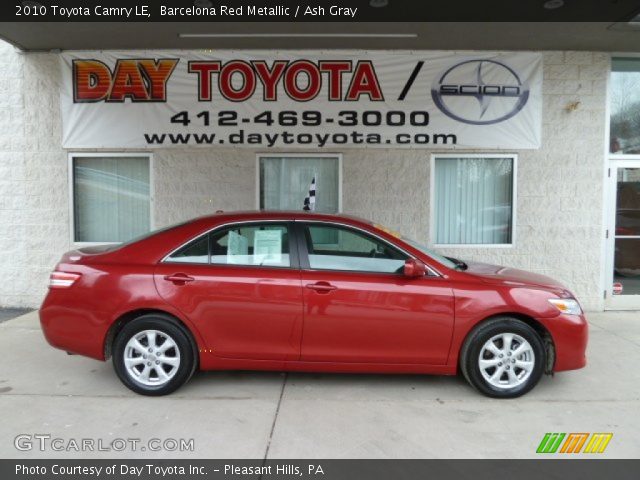 2010 Toyota Camry LE in Barcelona Red Metallic