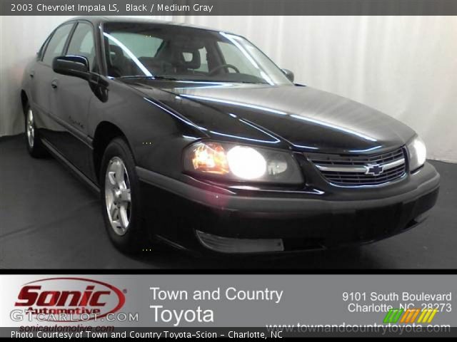 2003 Chevrolet Impala LS in Black