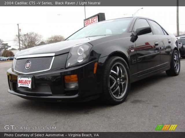 2004 Cadillac CTS -V Series in Black Raven