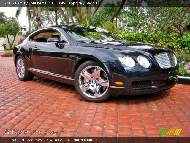 2006 Bentley Continental GT  in Dark Sapphire