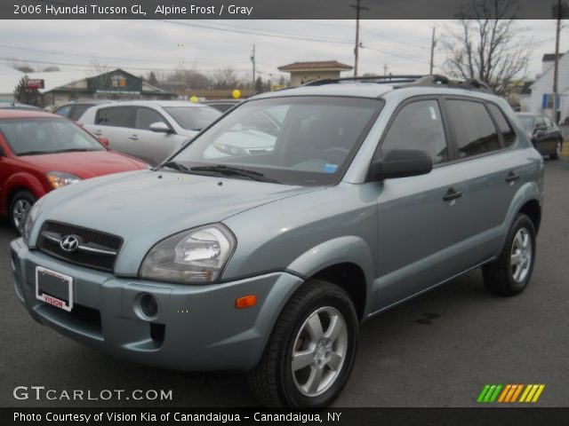 2006 Hyundai Tucson GL in Alpine Frost