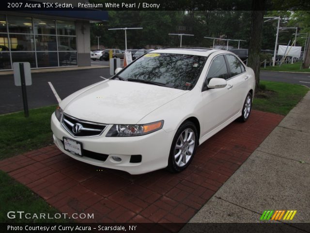 2007 Acura TSX Sedan in Premium White Pearl