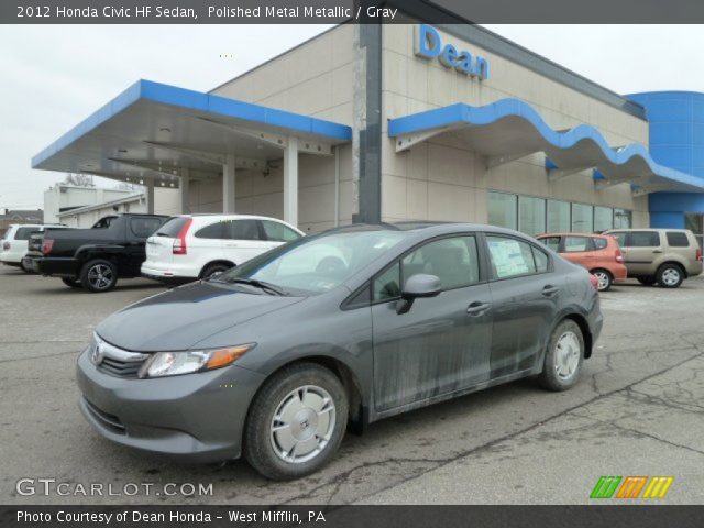 2012 Honda Civic HF Sedan in Polished Metal Metallic