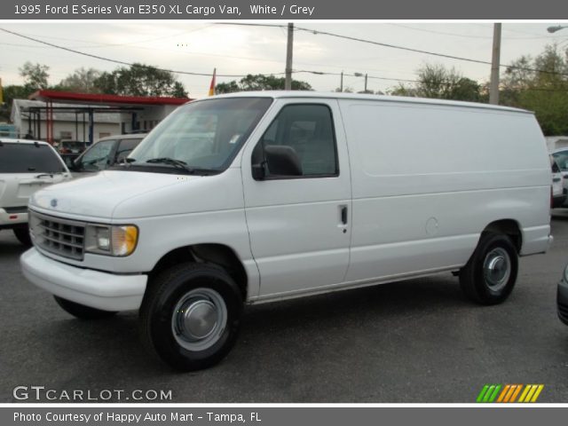 1995 Ford E Series Van E350 XL Cargo Van in White