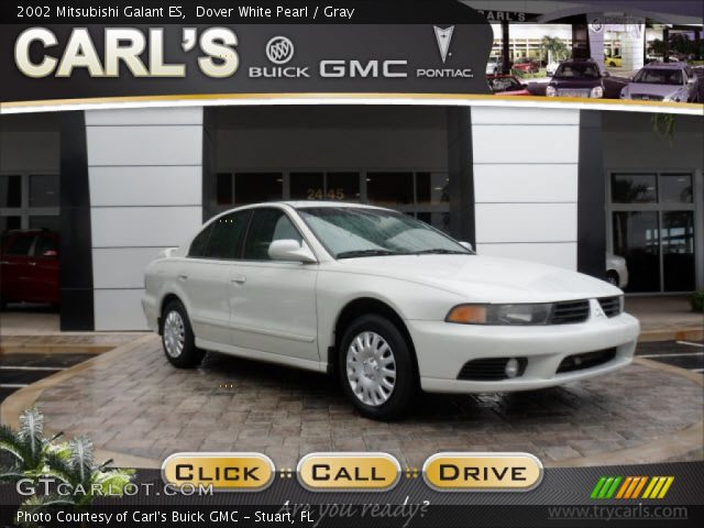 2002 Mitsubishi Galant ES in Dover White Pearl