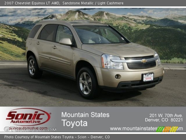 2007 Chevrolet Equinox LT AWD in Sandstone Metallic