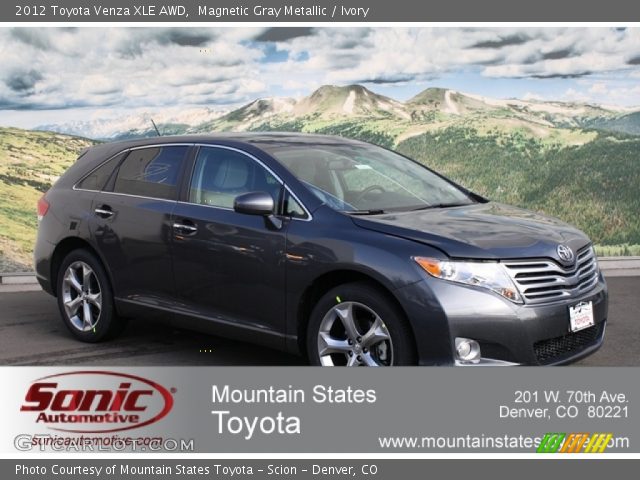 2012 Toyota Venza XLE AWD in Magnetic Gray Metallic